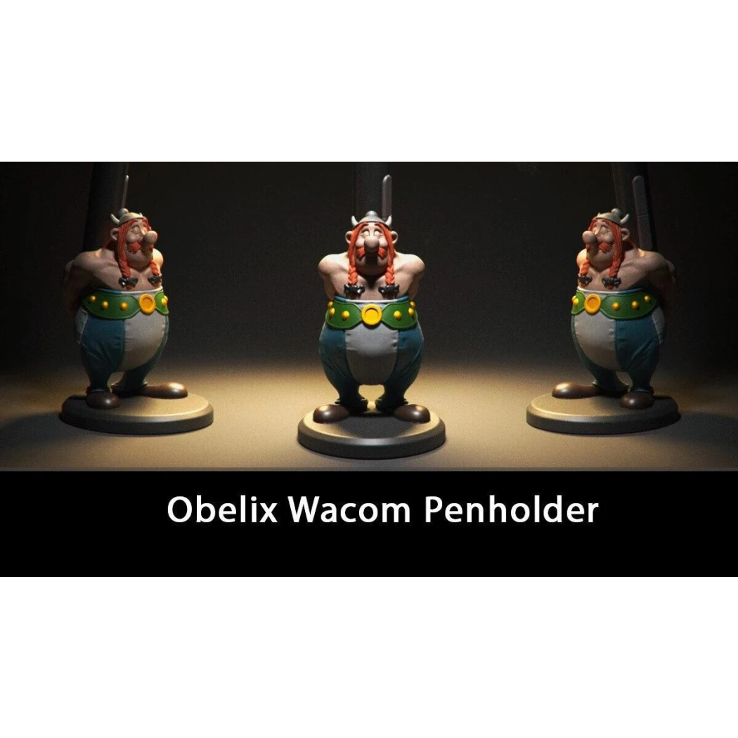 Digital STL Obelix - Pen Holder