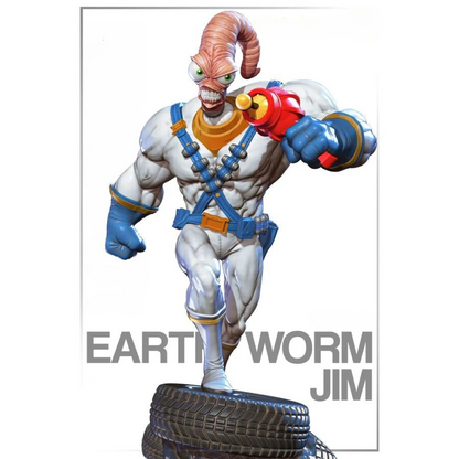 Digital STL Earthworm Jim