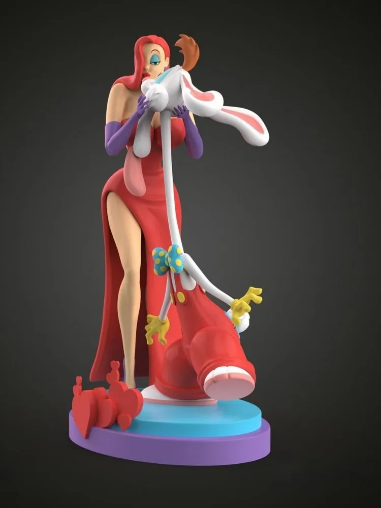 1/35 - 1/6 3D Print Model Kit Beautiful Girl Jessica Unpainted