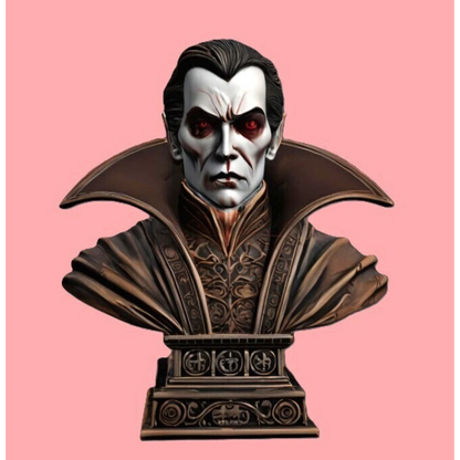 Digital STL Dark Lord Vampire Bust
