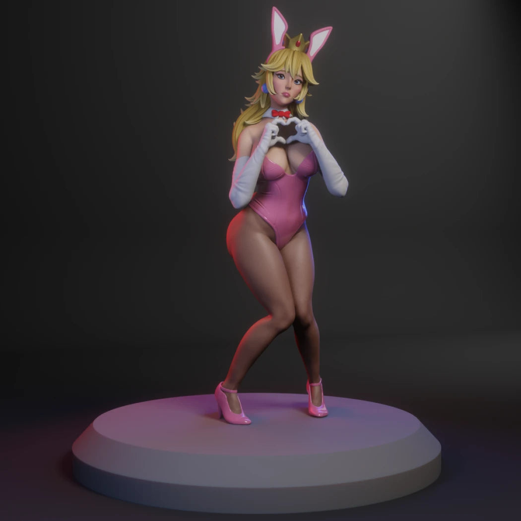 Digital STL Princess Peach