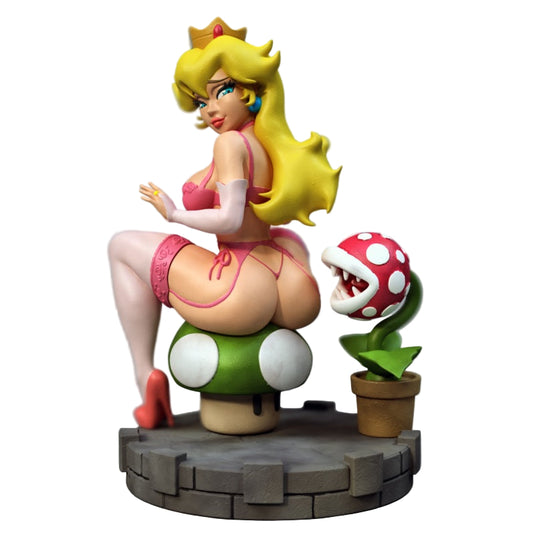 1/35 - 1/6 3D Print Model Kit Fantasy Beautiful Girl Fairy Princess Unpainted