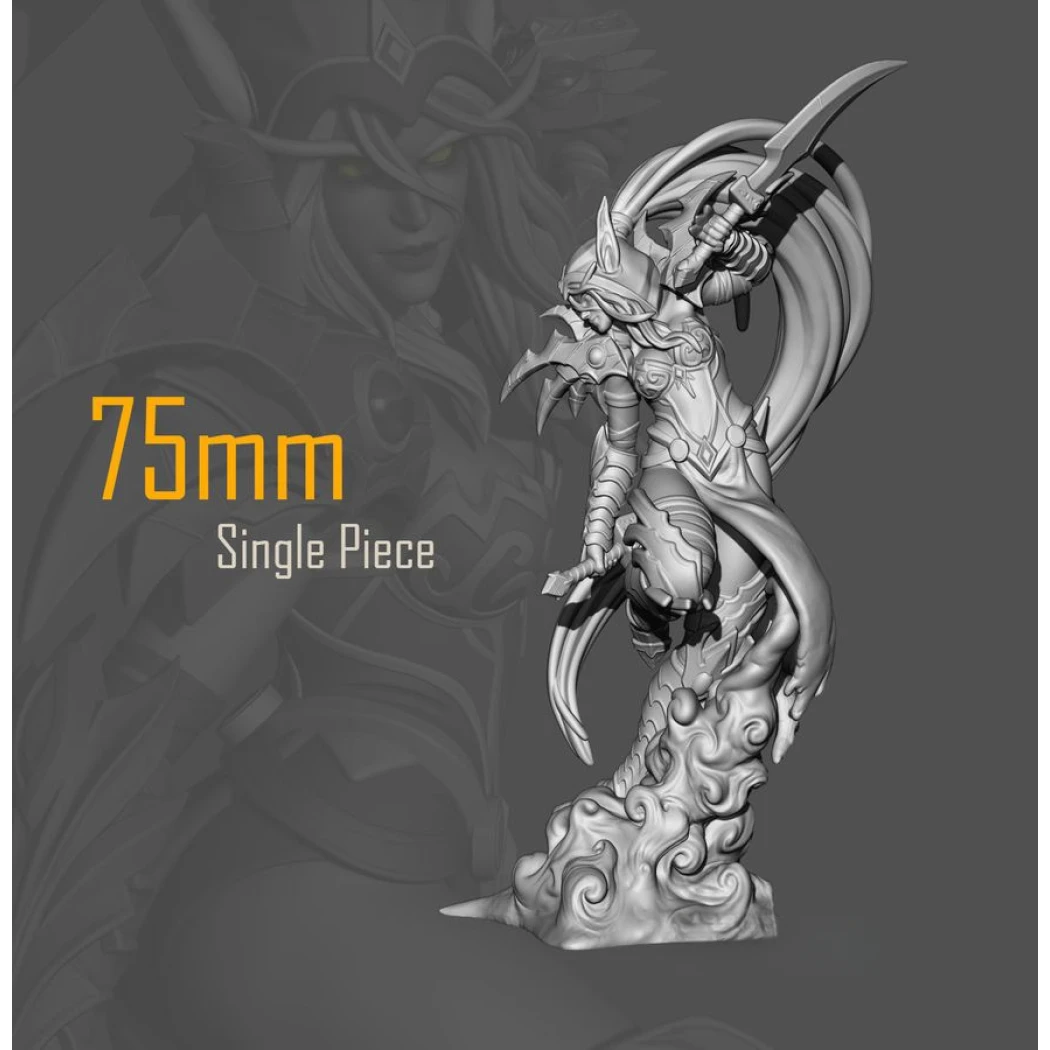 Digital STL Valeera Saguinar Beautiful Girl