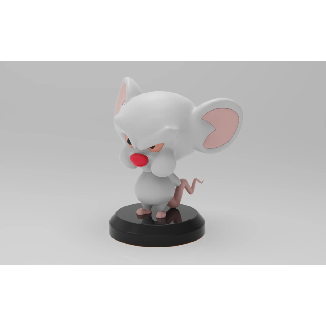 Digital STL Pinky & The brain