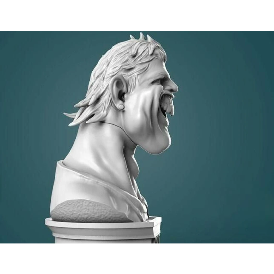 Digital STL Cristiano Ronaldo Bust