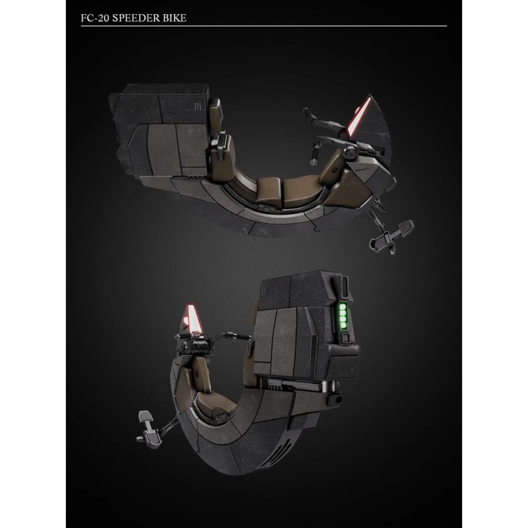 Digital STL Darth Maul Bloodfin Speeder Bike One12