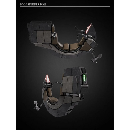 Digital STL Darth Maul Bloodfin Speeder Bike One12