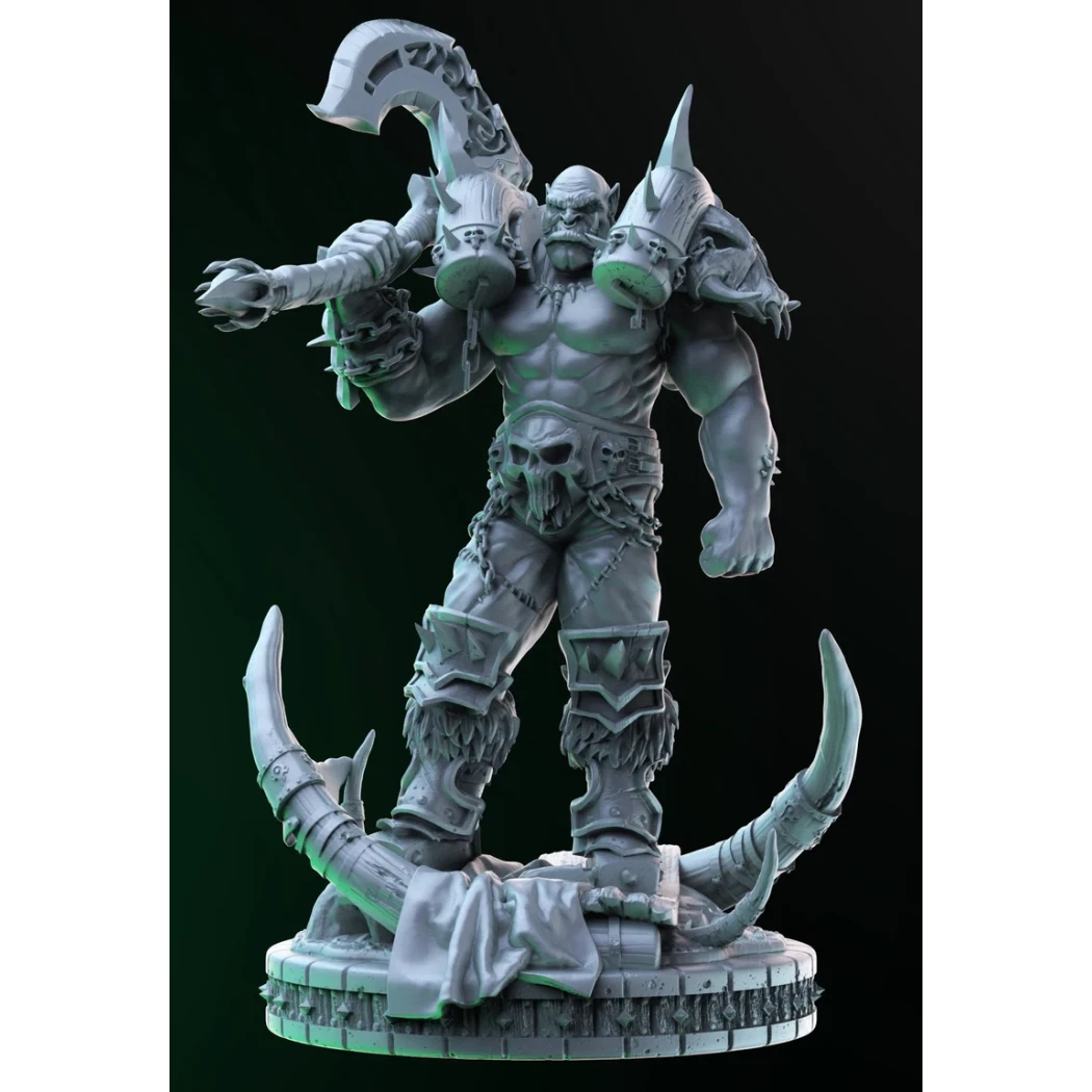 Digital STL Garrosh Hellscream Orc