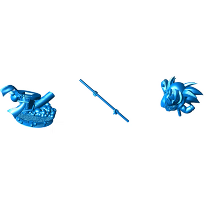 Digital STL Goku Bust