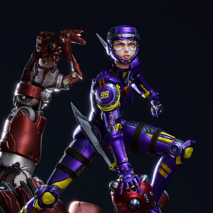 Digital STL Alita Gaming Battle Angel