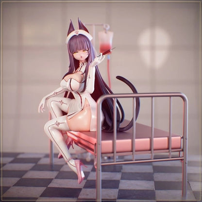 Digital STL Cat Nurse Yomi