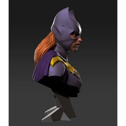 Digital STL Batgirl Bust