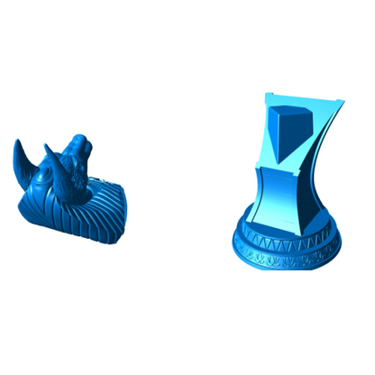 Digital STL Anubis Bust