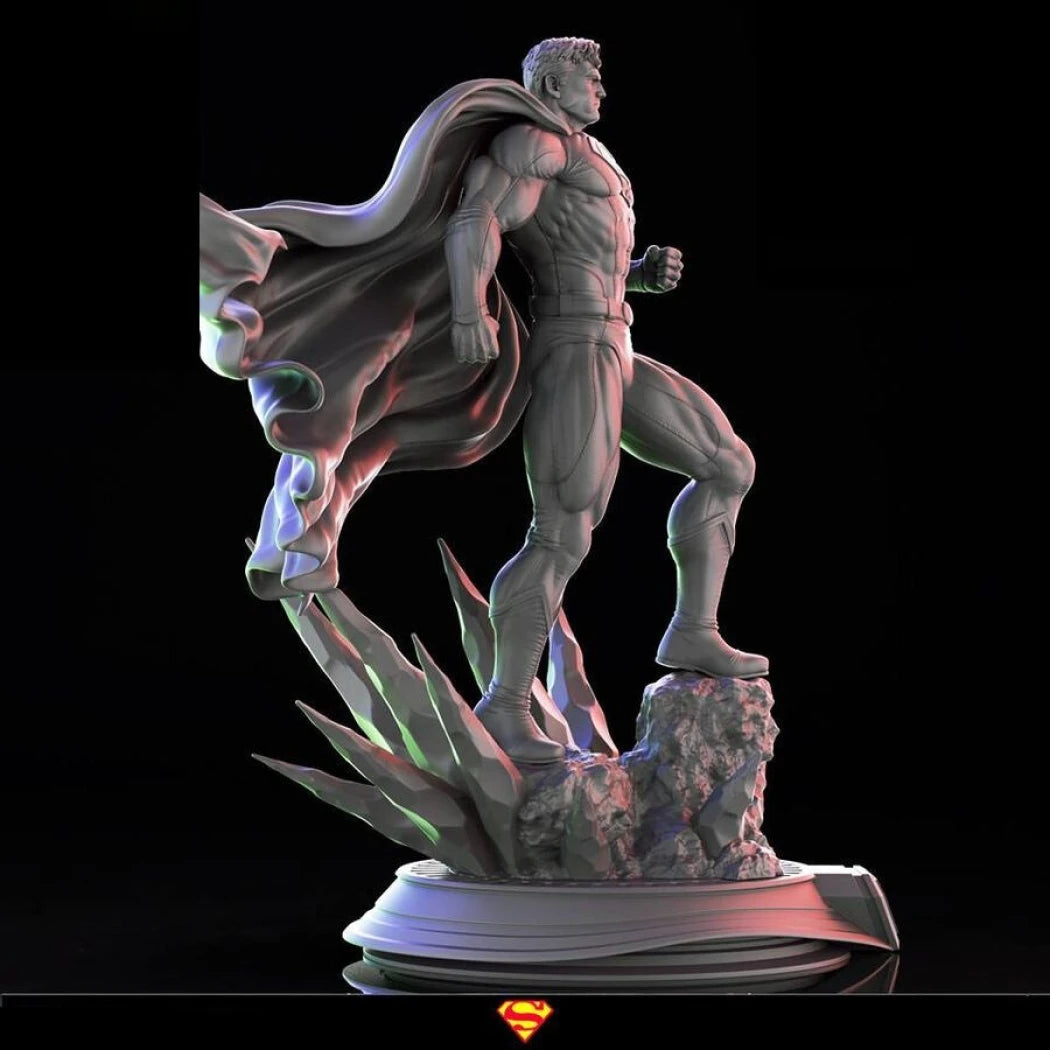 Digital STL Superman Diorama