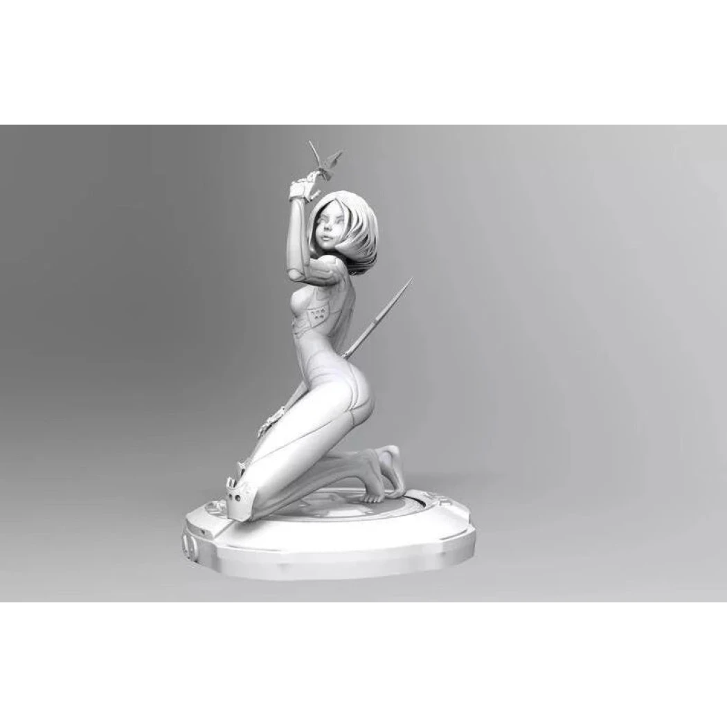 Digital STL Alita Battle Angel v5