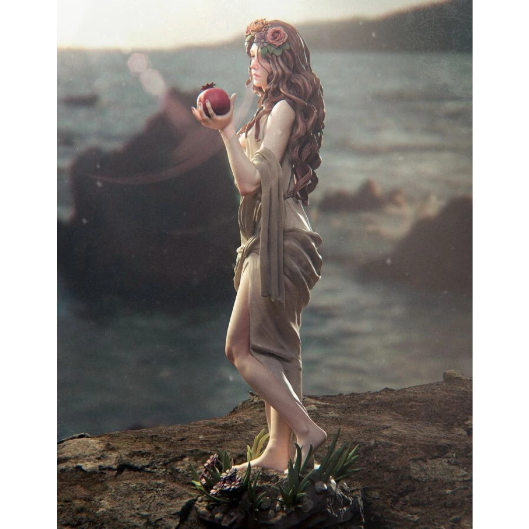 Digital STL Persephone Beautiful Girl