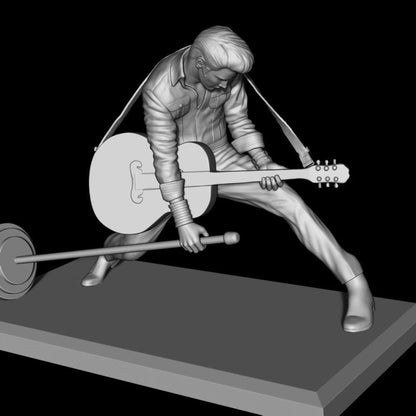 Digital STL King Elvis Presley