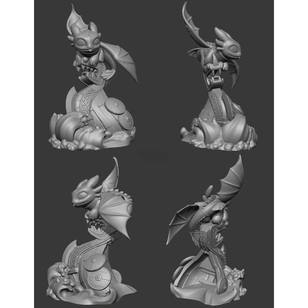 Digital STL Toothless