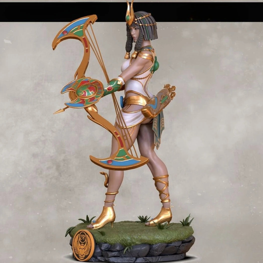 Digital STL Neith Egyptian Goddess Beautiful Girl