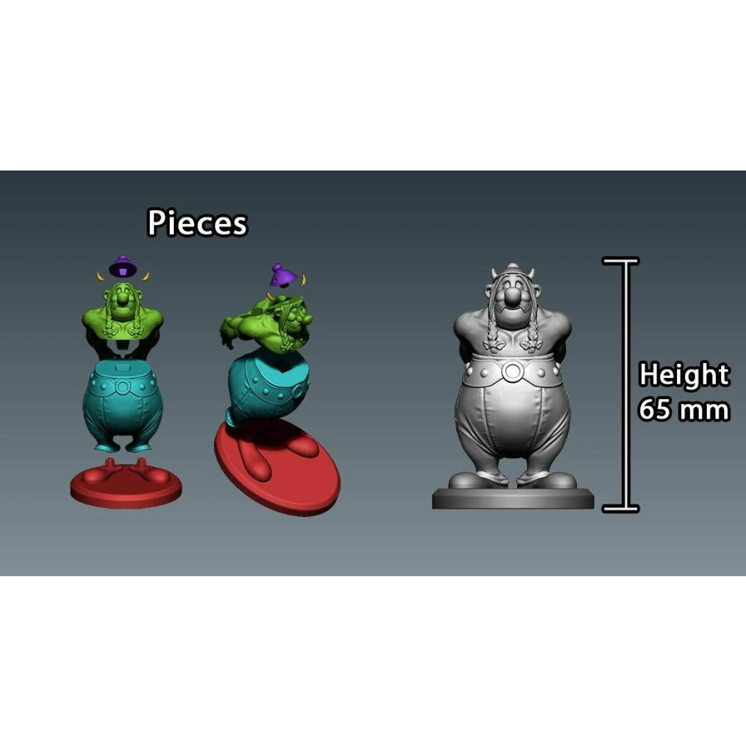 Digital STL Obelix - Pen Holder