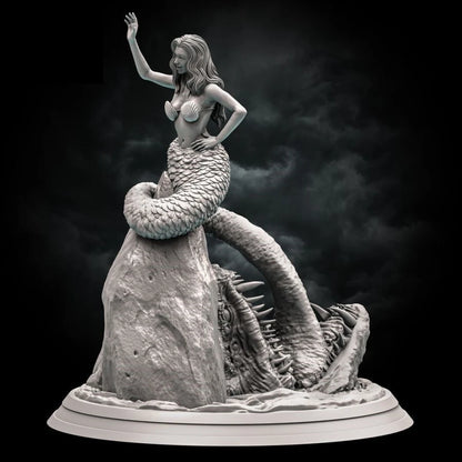 Digital STL Mermaid Mimic