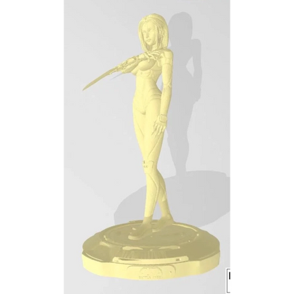 Digital STL Alita Battle Angel v6