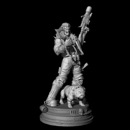 Digital STL Lobo & Dawg