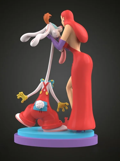 1/35 - 1/6 3D Print Model Kit Beautiful Girl Jessica Unpainted