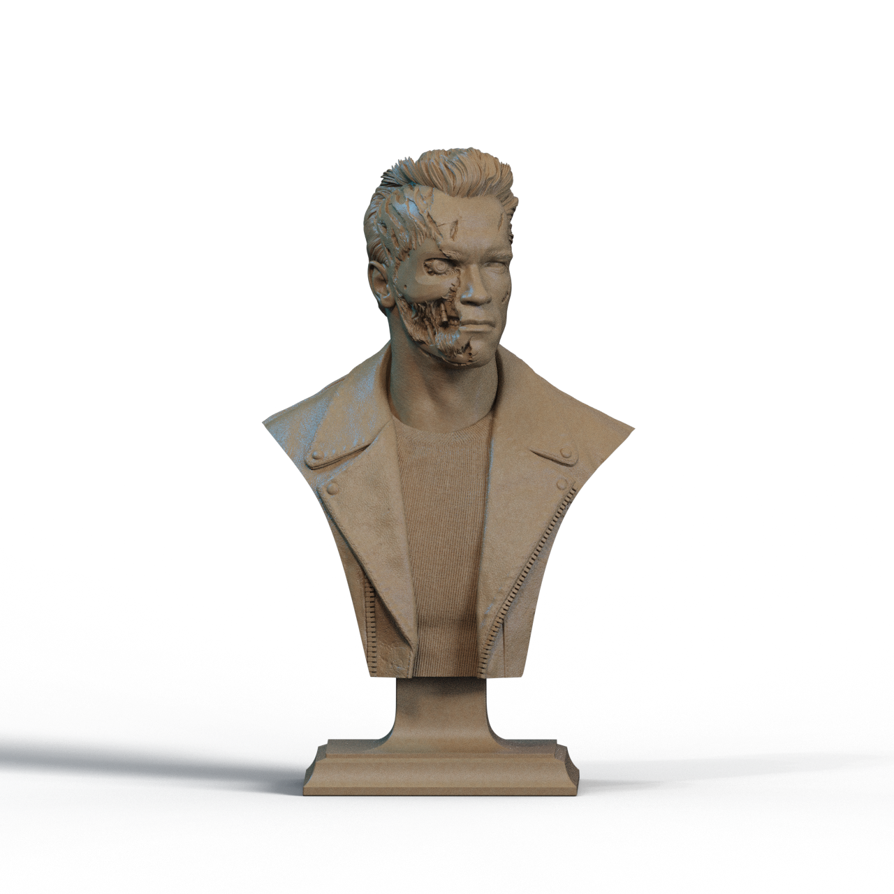 Digital STL Terminator Bust v2
