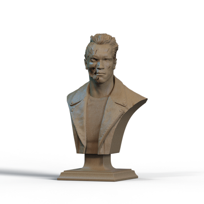 Digital STL Terminator Bust v2