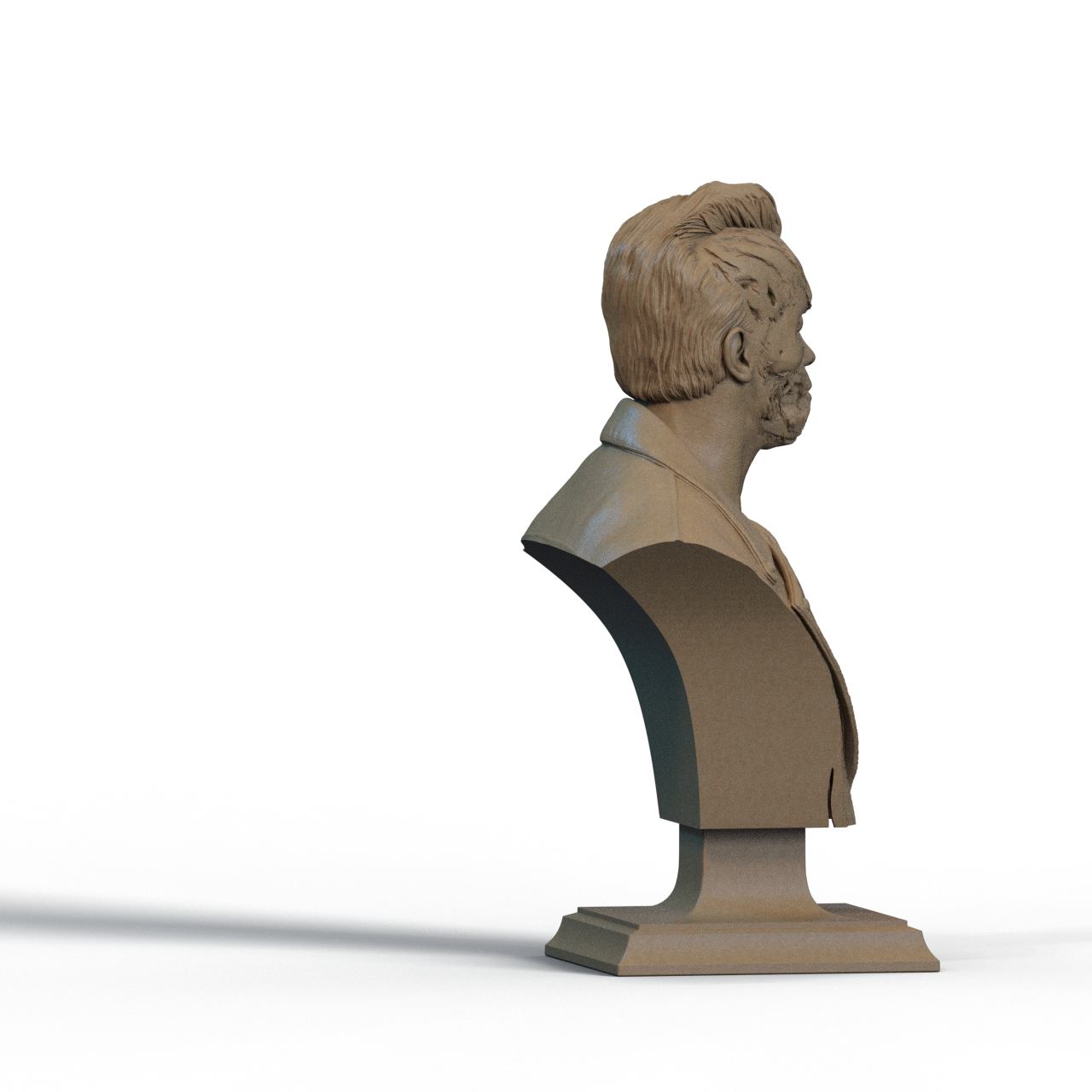 Digital STL Terminator Bust v2