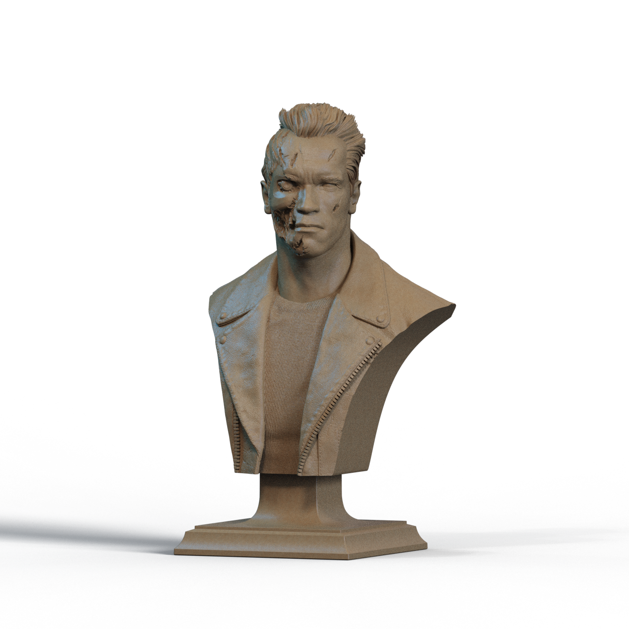 Digital STL Terminator Bust v2