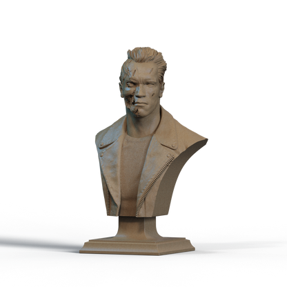 Digital STL Terminator Bust v2