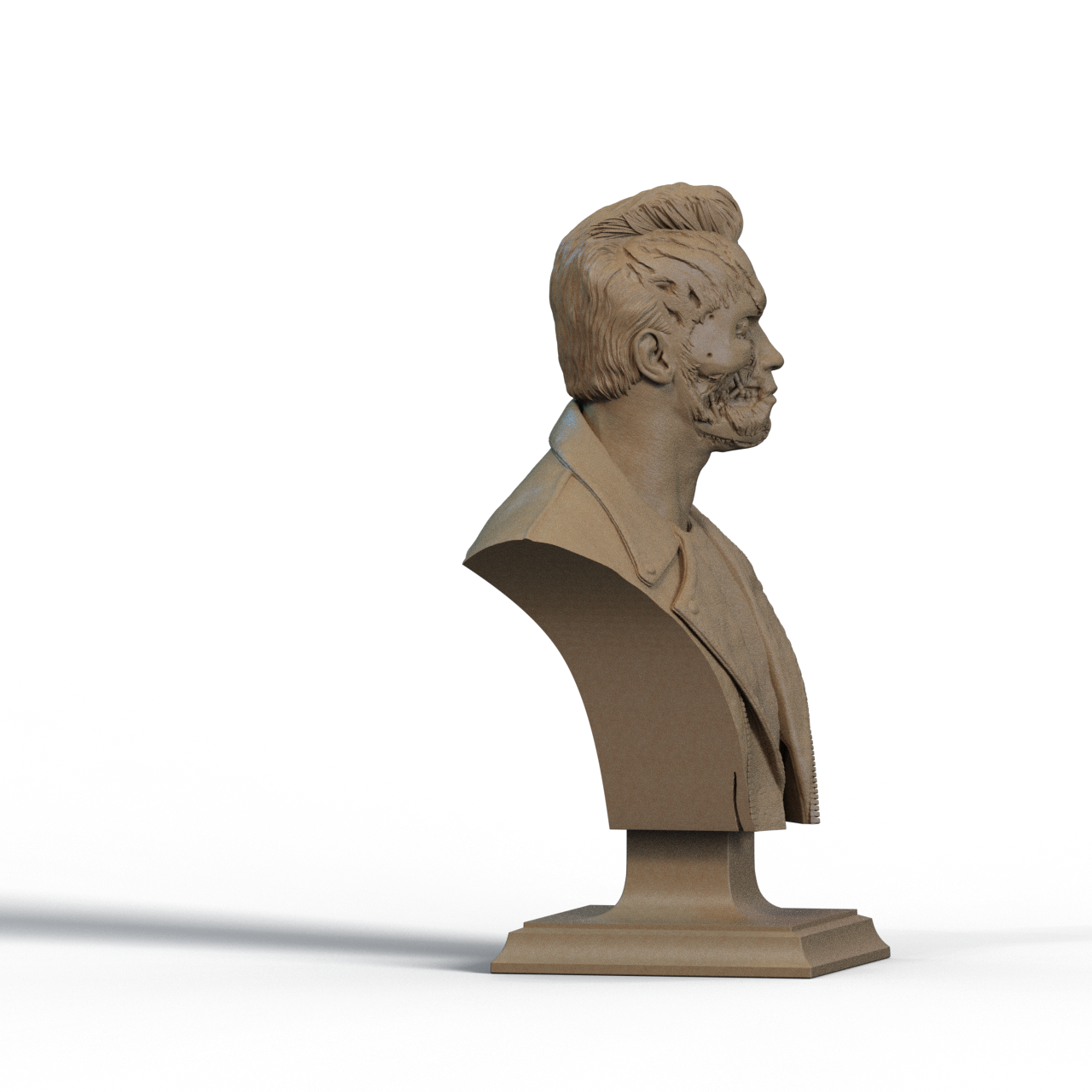 Digital STL Terminator Bust v2