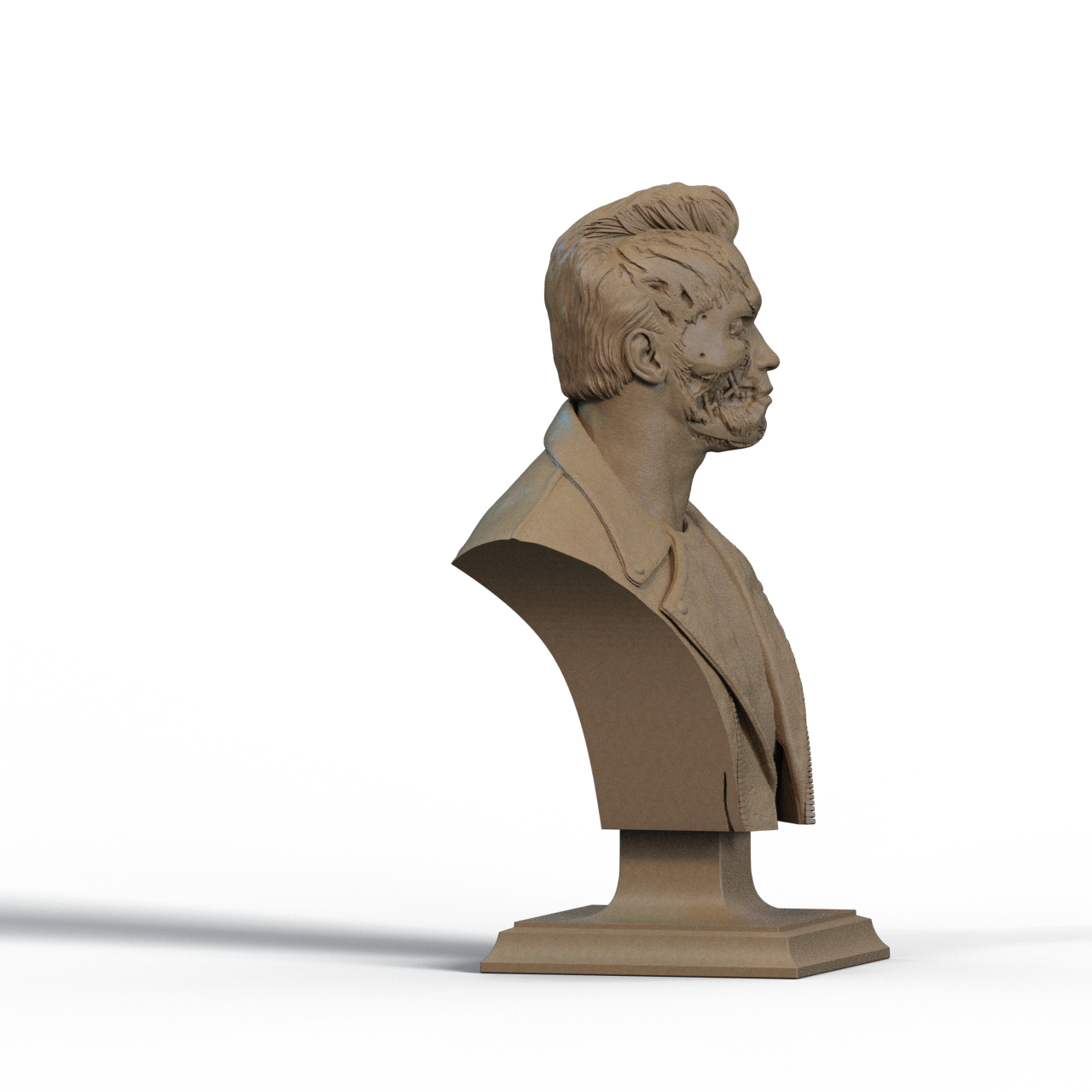 Digital STL Terminator Bust v2