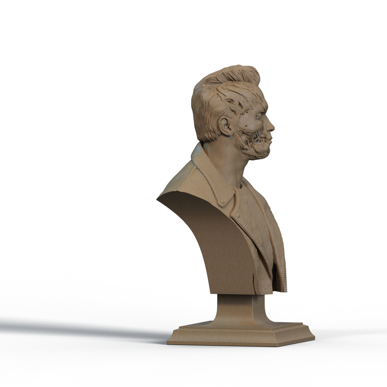 Digital STL Terminator Bust v2