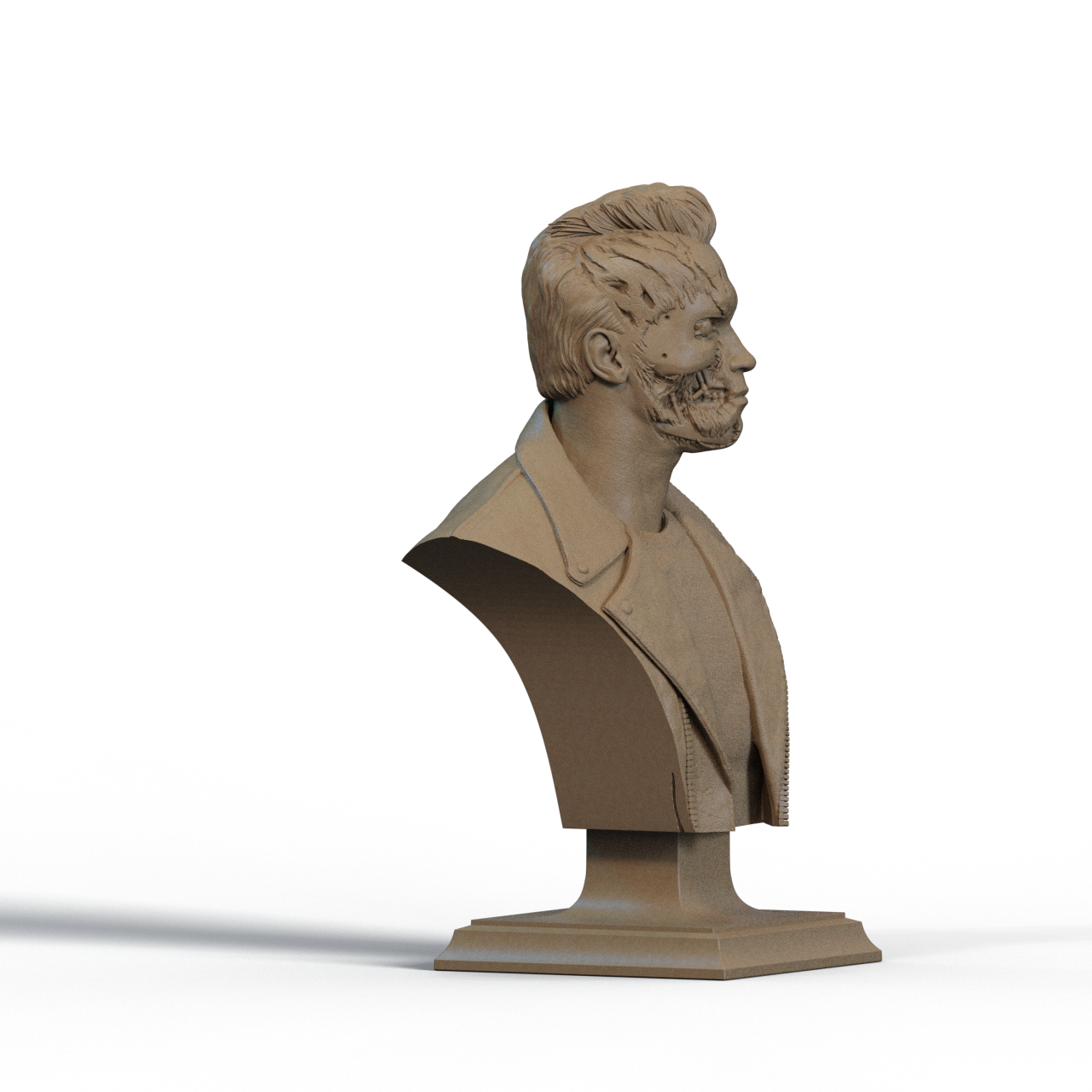 Digital STL Terminator Bust v2
