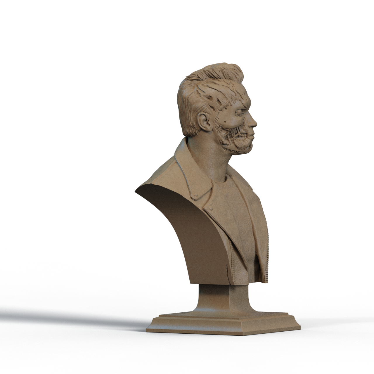 Digital STL Terminator Bust v2