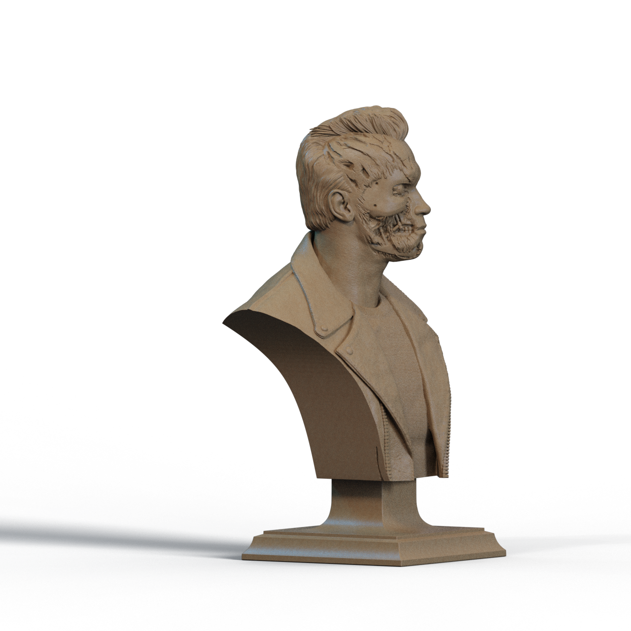 Digital STL Terminator Bust v2