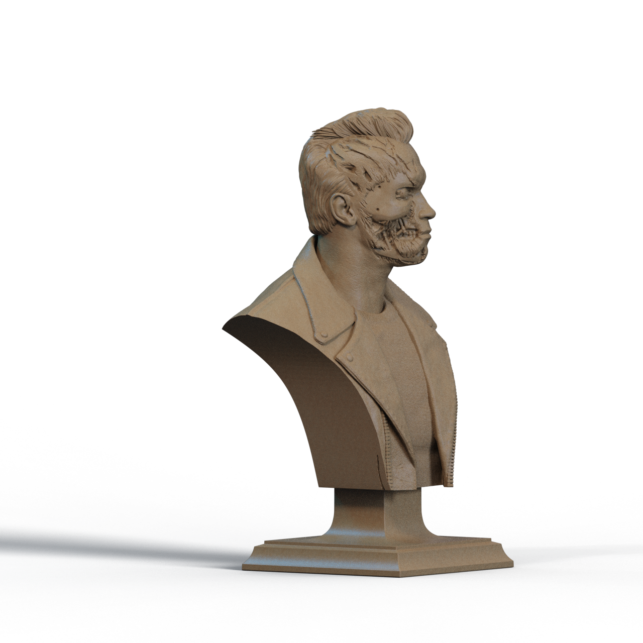 Digital STL Terminator Bust v2