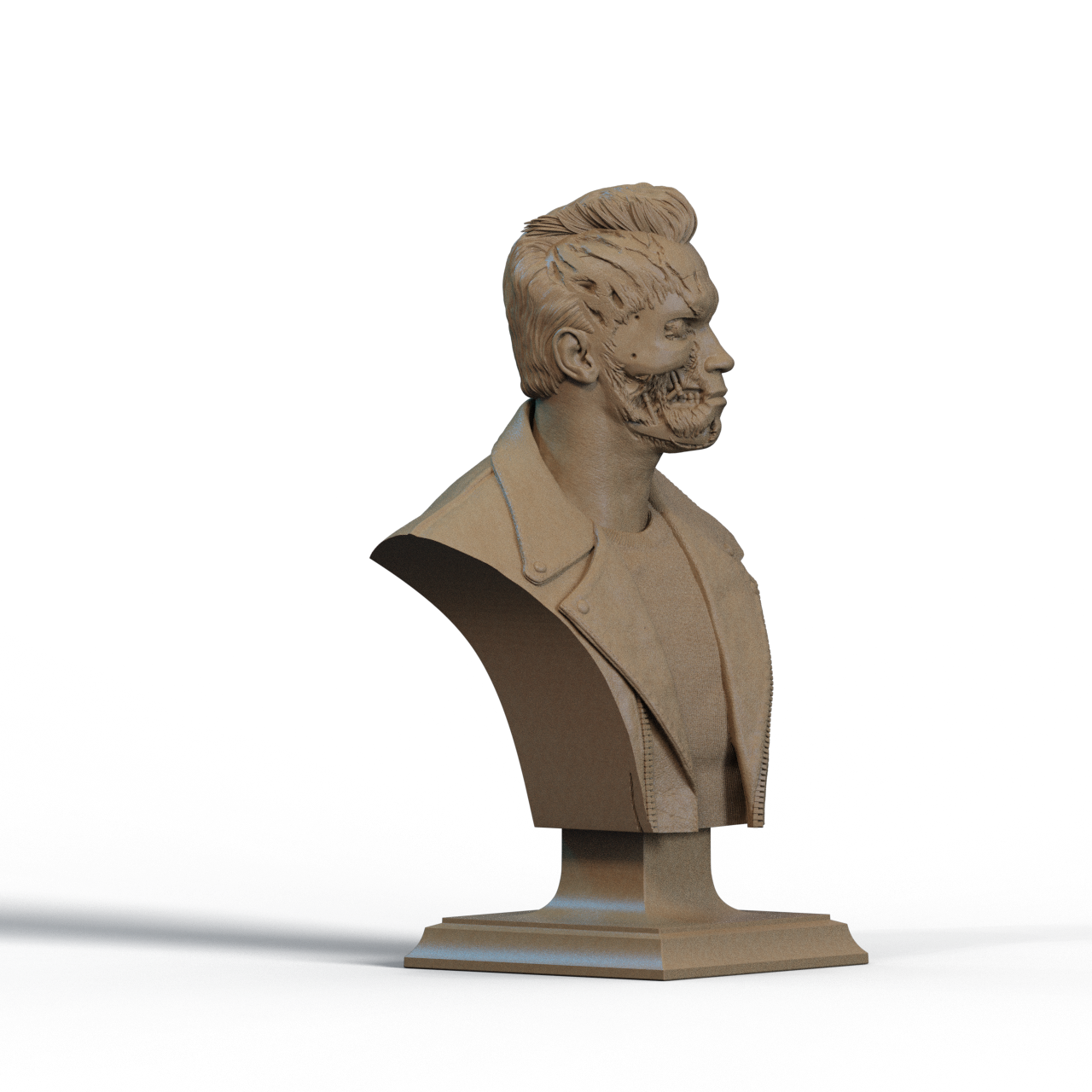 Digital STL Terminator Bust v2