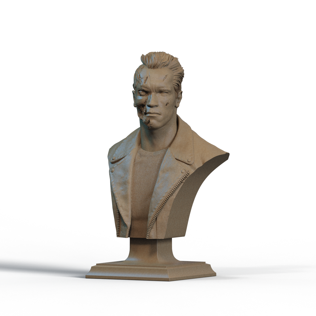 Digital STL Terminator Bust v2