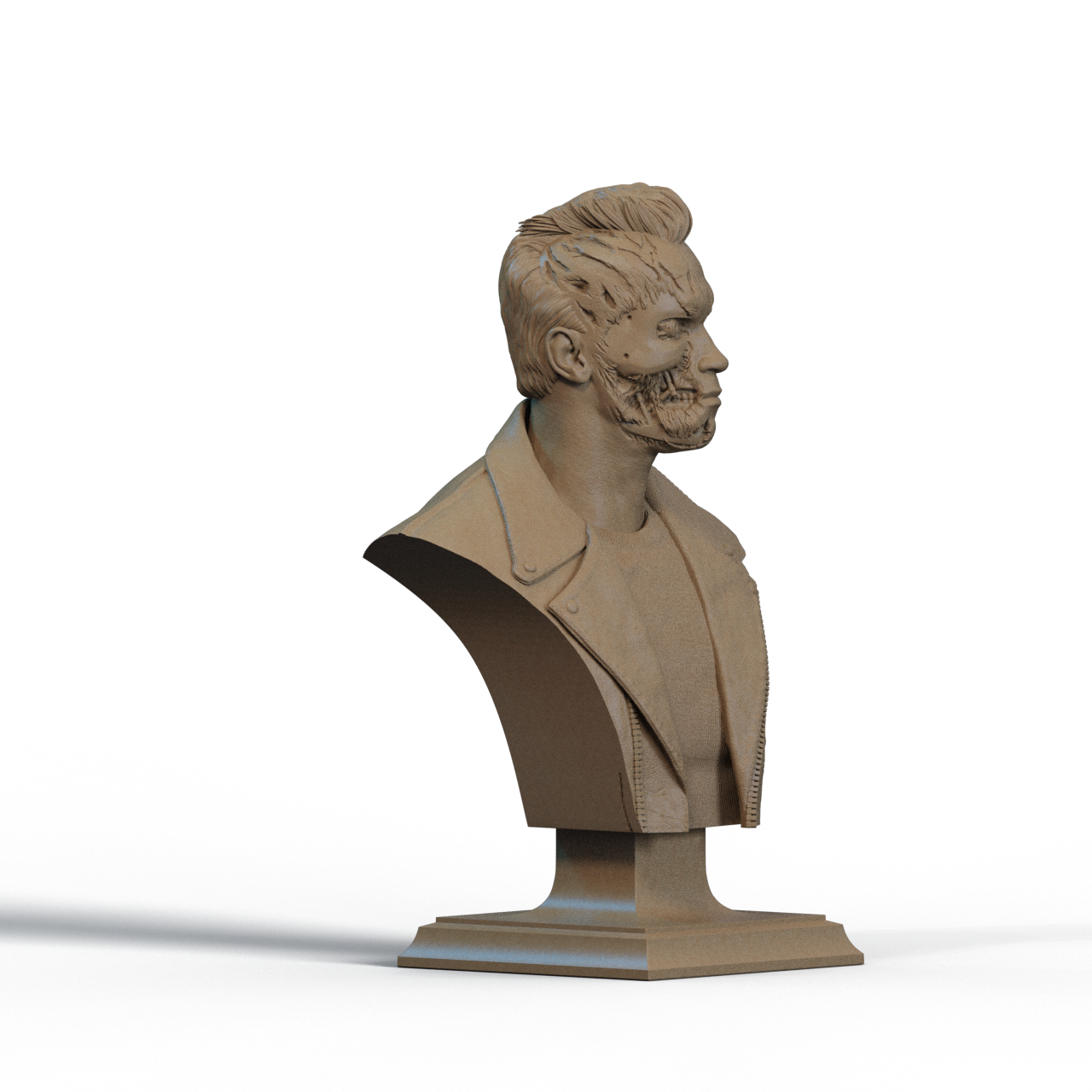 Digital STL Terminator Bust v2