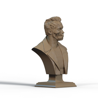 Digital STL Terminator Bust v2