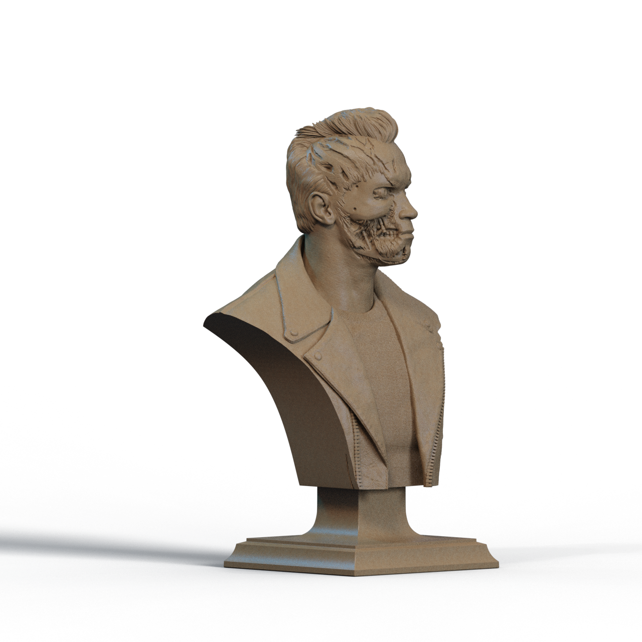 Digital STL Terminator Bust v2