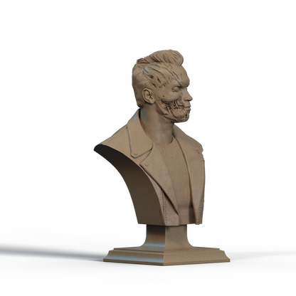 Digital STL Terminator Bust v2