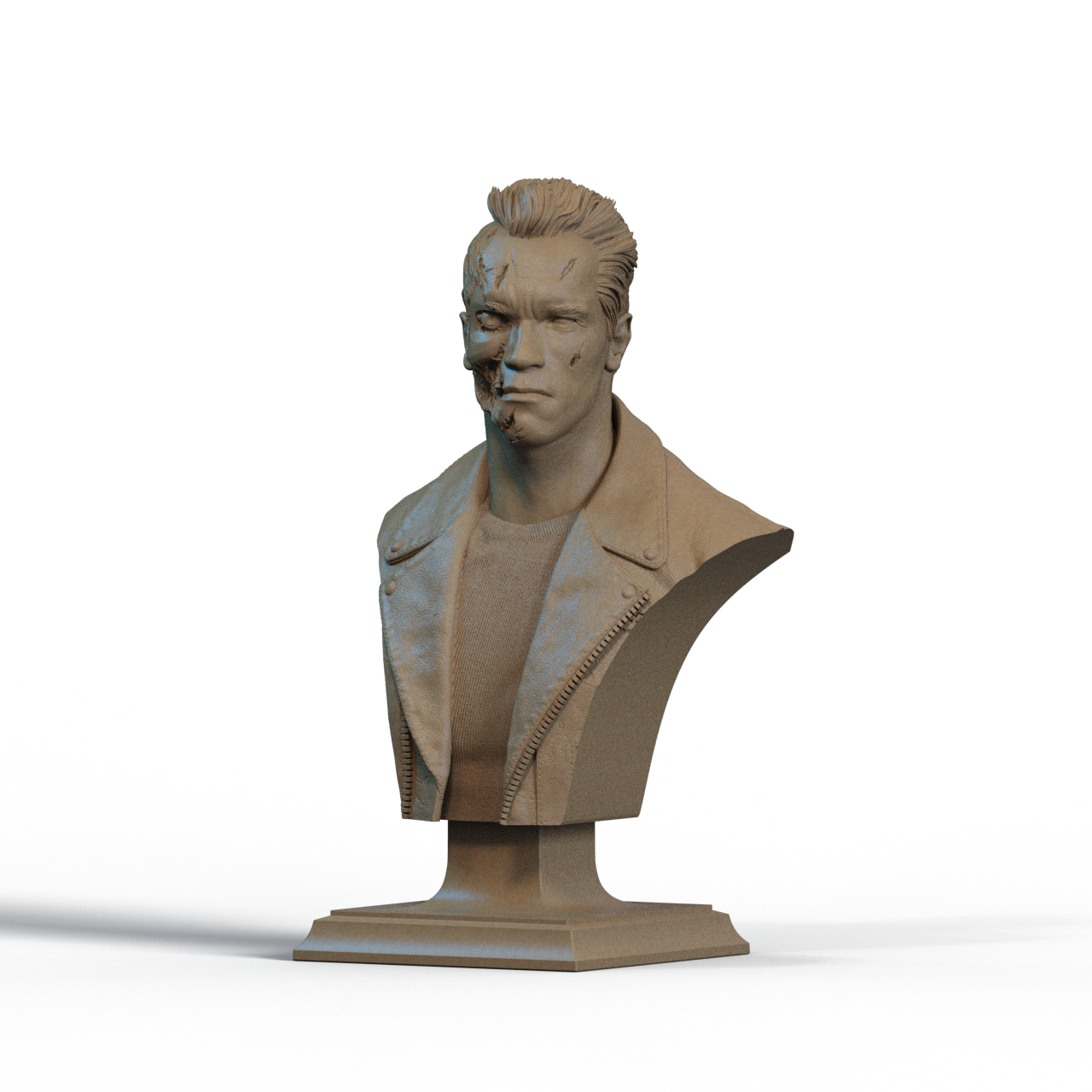 Digital STL Terminator Bust v2
