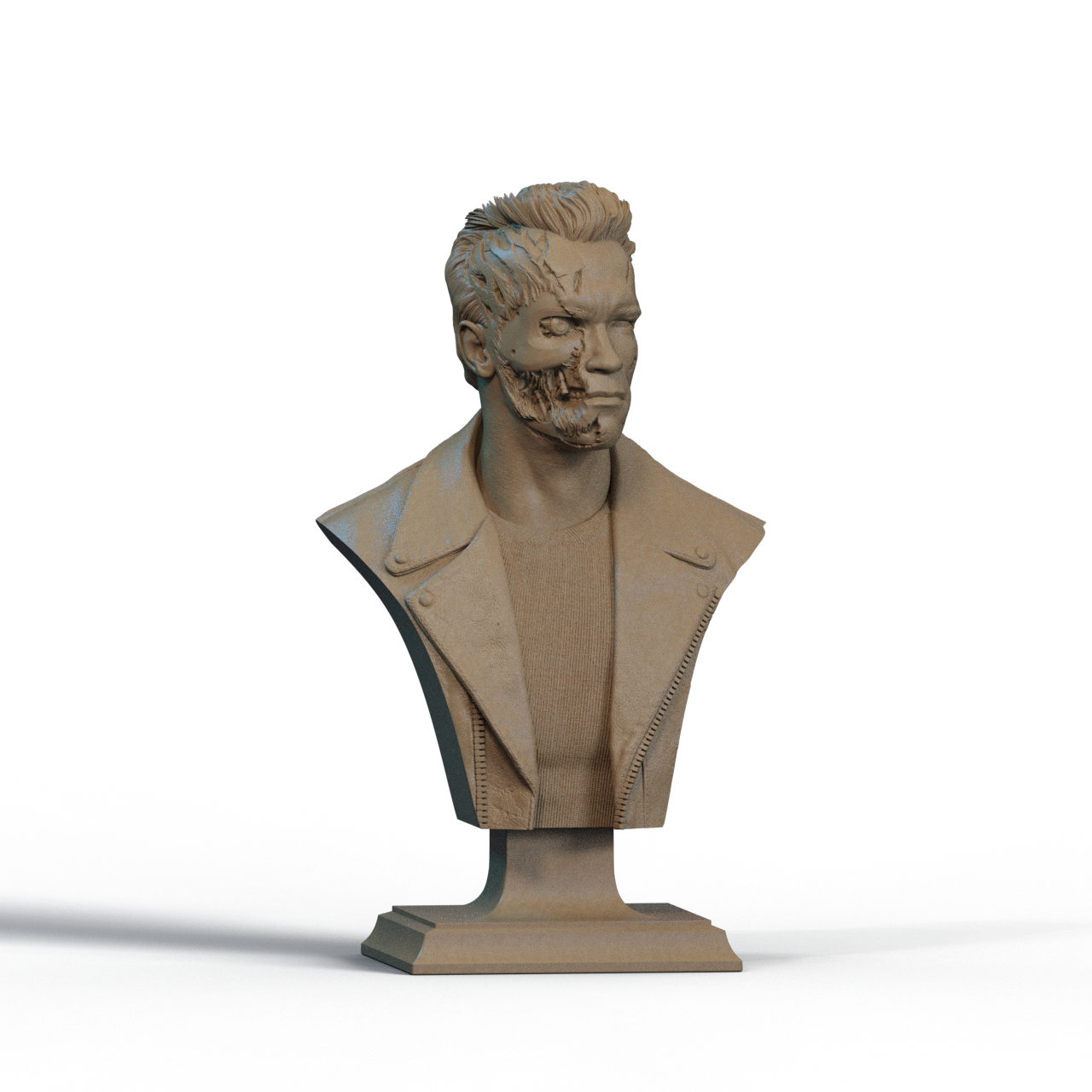 Digital STL Terminator Bust v2