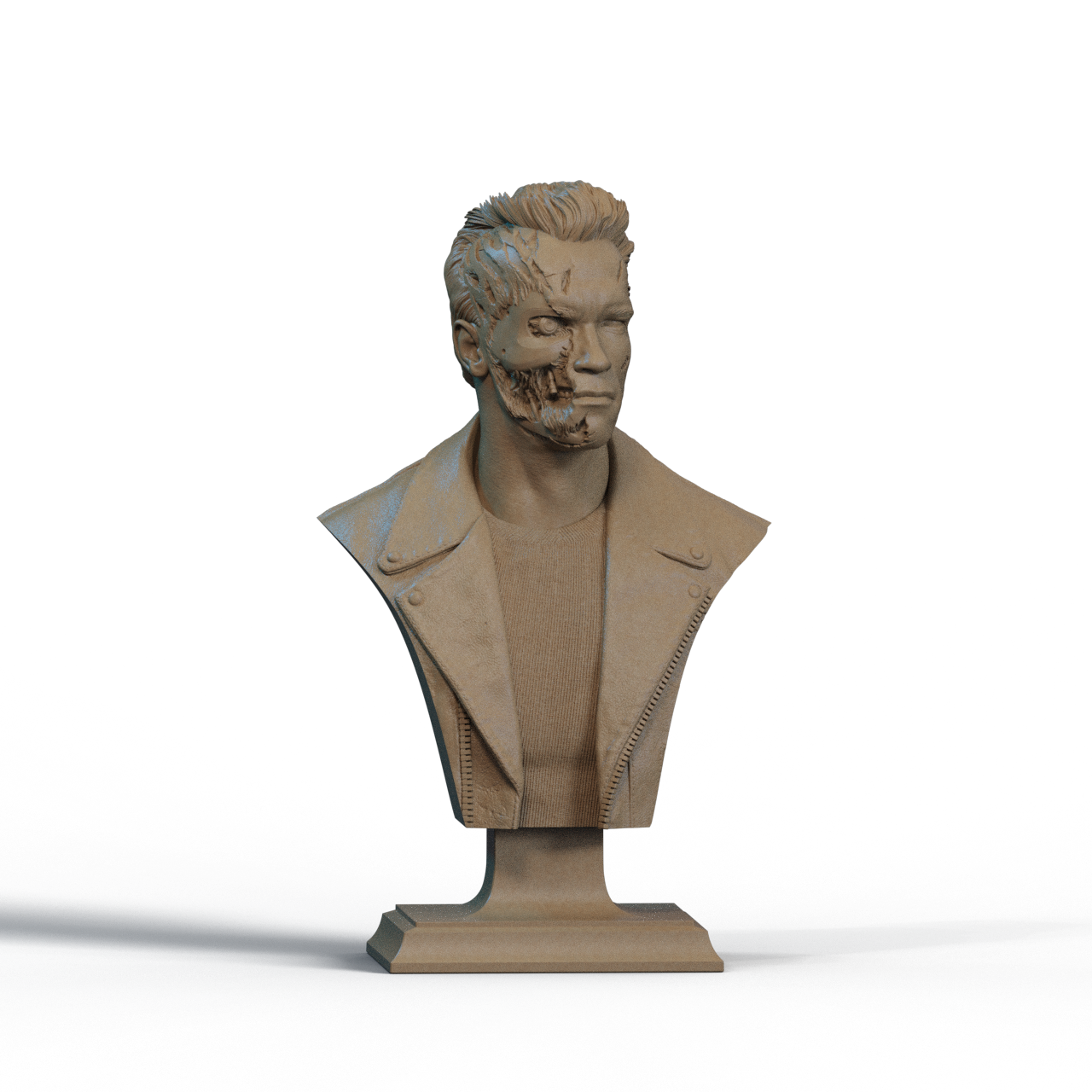 Digital STL Terminator Bust v2