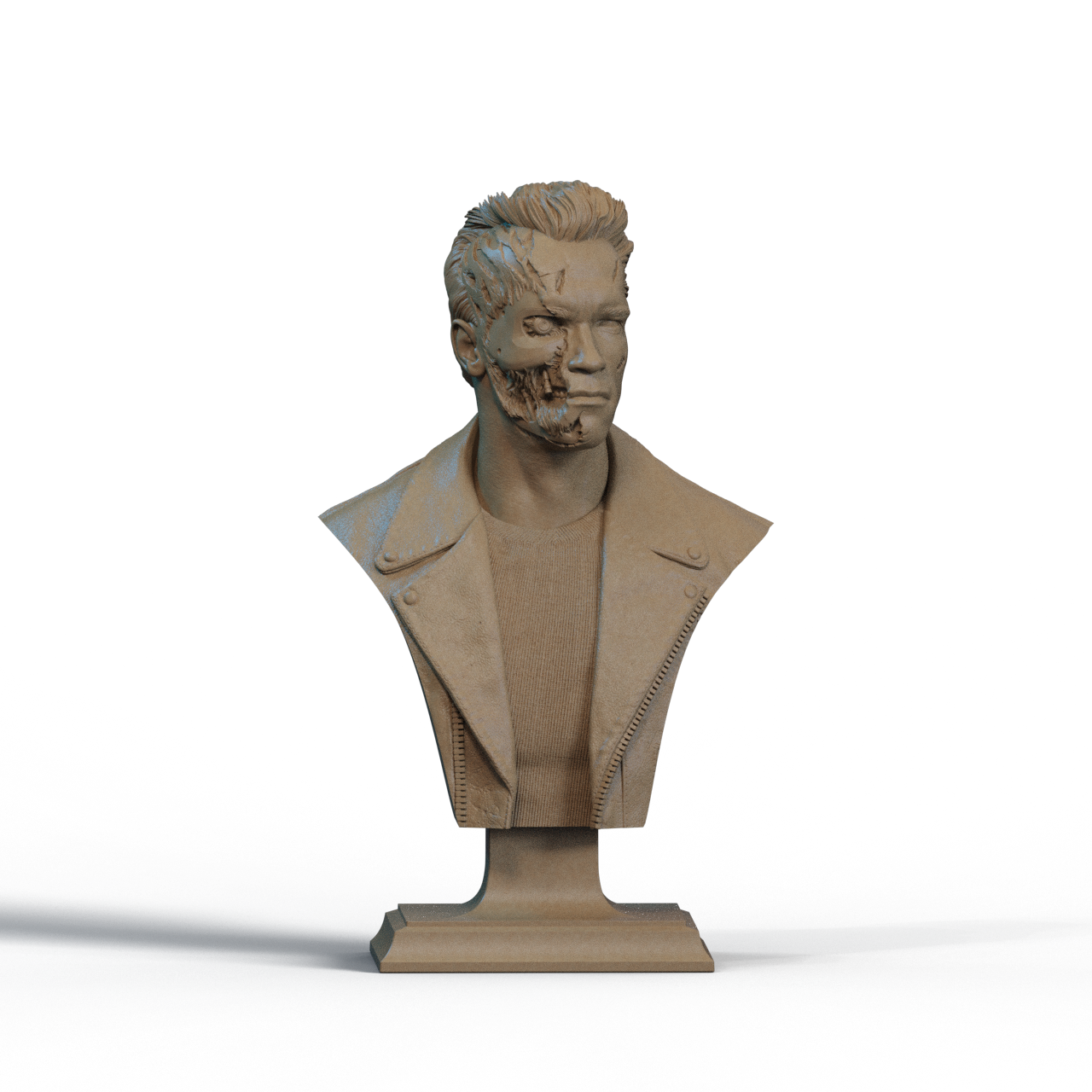 Digital STL Terminator Bust v2